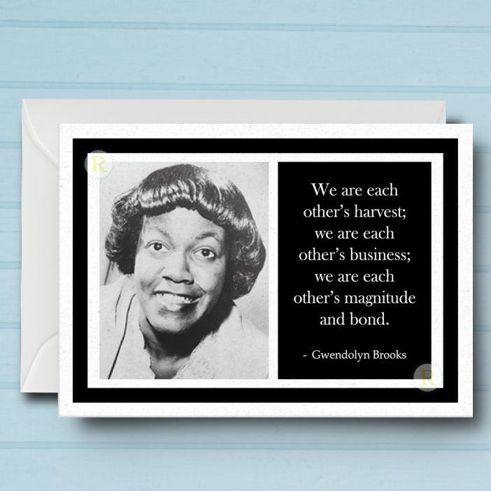 Gwendolyn Brooks Card